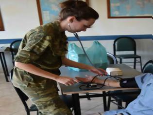 Φωτογραφία για Επίσκεψη και δωρεάν εξετάσεις στο χωριό Μηλέα Ορεστιάδας από Στρατιωτικό Ιατρικό Κλιμάκιο