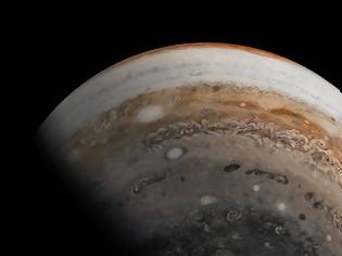 Φωτογραφία για NASA: Εκπληκτική φωτογραφία του πλανήτη Δία από το Juno