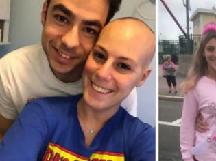 Φωτογραφία για Του ζήτησε να χωρίσουν επειδή έπαθε καρκίνο του μαστού αλλά εκείνος της έκανε πρόταση γάμου