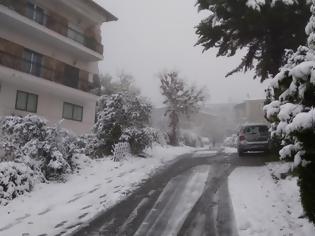 Φωτογραφία για Στα λευκά η Βόρεια Ελλάδα -Tα πρώτα χιόνια στο ορεινά και ημιορεινά της Θεσσαλονίκης