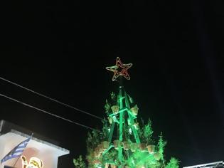 Φωτογραφία για Καλυθιές : Ένα Χριστουγεννιάτικο δέντρο διαφορετικό από όλα τα άλλα