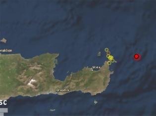 Φωτογραφία για Ισχυρός σεισμός 5,3 Ρίχτερ ανάμεσα σε Κρήτη και Κάσο