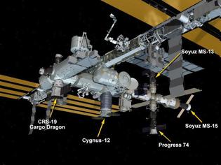 Φωτογραφία για Συνωστισμός στον Διεθνή Διαστημικό Σταθμό ISS