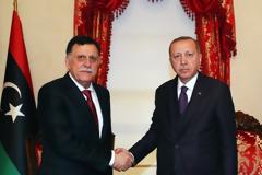 Νέα συνάντηση Ερντογάν με τον πρωθυπουργό της Λιβύης Σάρατζ