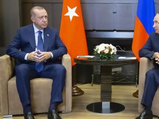 Φωτογραφία για Ερντογάν και Πούτιν συζήτησαν για Λιβύη και Συρία