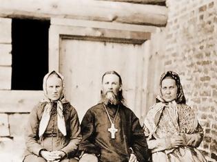 Φωτογραφία για O Άγιος Ιωάννης της Κροστάνδης με τις αδελφές του Άννα και Δαρεία