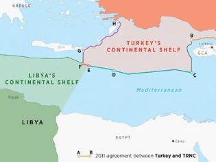 Φωτογραφία για Νέο προκλητικό χάρτη δημοσιεύει η Τουρκία