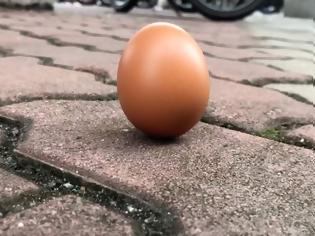 Φωτογραφία για Το πείραμα του όρθιου αυγού έγινε viral ...λόγω της έκλειψης του Ηλίου