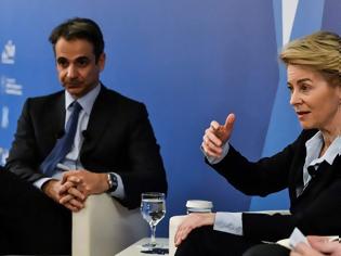 Φωτογραφία για Επαφές Μητσοτάκη με Ε.Ε. και Κομισιόν: «Θα εκφραστούν οι ελληνικές θέσεις στη Διάσκεψη του Βερολίνου»