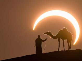Φωτογραφία για Ίσως η πιο εντυπωσιακή φωτογραφία με φόντο την ηλιακή έκλειψη