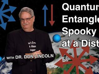 Φωτογραφία για Dr. Don Lincoln Κβαντική σύμπλεξη: η αλλόκοτη δράση από απόσταση