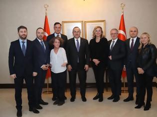 Φωτογραφία για Συνάντηση Νίκου Ανδρουλάκη με τον Τούρκο Υπουργό Εξωτερικών κ. Mevlüt Çavuşoğlu στο πλαίσιο αποστολής του Ευρωπαϊκού Κοινοβουλίου