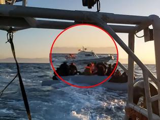 Φωτογραφία για Βίντεο:Τουρκική ακταιωρό να καθοδηγεί βάρκα με μετανάστες προς τα ελληνικά νησιά!