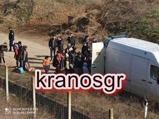 Φωτογραφία για ΤΩΡΑ-Το kranosgr στη σύλληψη μεταναστών στις Καστανιές!