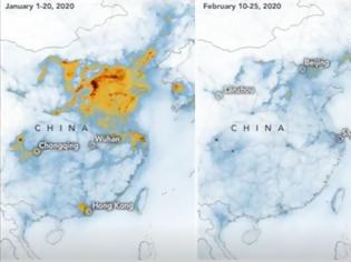 Φωτογραφία για NASA: Ο κορονοϊός μείωσε δραστικά την ατμοσφαιρική ρύπανση στην Κίνα