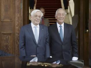 Φωτογραφία για Τηλεφωνική επικοινωνία ΠτΔ με τον Πορτογάλο πρόεδρο που μπήκε οικειοθελώς σε καραντίνα