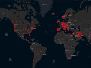 Φωτογραφία για Hackers εκμεταλλεύονται το χάρτη του κορωνοϊού για να εγκαταστήσουν malware