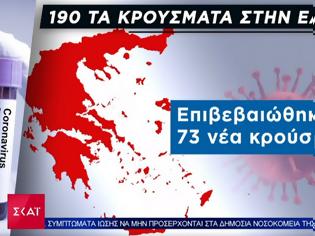 Φωτογραφία για Κορωνοϊός: Η ακτινογραφία των 190 κρουσμάτων στην Ελλάδα