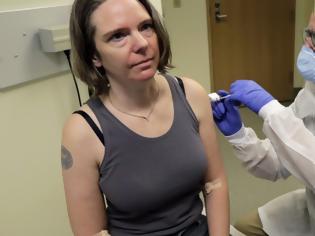 Φωτογραφία για Κορονοϊός: Πρώτη δοκιμή εμβολίου σε 43χρονη στις ΗΠΑ