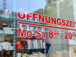 Φωτογραφία για Γερμανία: Νέο μειωμένο ωράριο φαρμακείων λόγω κορωνοϊού