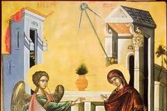 Ἅγιος Νικόλαος Καβάσιλας - Εἰς τὸν Εὐαγγελισμὸν τῆς Ὑπεραγίας Δεσποίνης ἡμῶν καὶ Ἀειπαρθένου Μαρίας