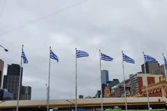 25η Μαρτίου: Ελληνικές σημαίες κυματίζουν στο κέντρο της Μελβούρνης