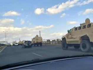Φωτογραφία για Στον Έβρο τα στρατιωτικά οχήματα που είδαμε στην Εθνική Οδό