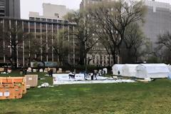 Νέα Υόρκη: Στήνουν μονάδες επειγόντων στο Central Park