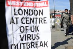 Βρετανία: Άλλοι 180 νεκροί - Στους 1.408 οι θάνατοι