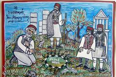 Αυτός ο κύκλος ήταν η πατρίδα, οπού ᾿ταν τρογυρισμένη με τις λόνχες της τυραγνίας τόσους αιώνες