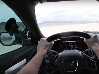 Φωτογραφία για Corvette C8 278,4 χλμ./ώρα σε αποξηραμένη λίμνη (VIDEO)