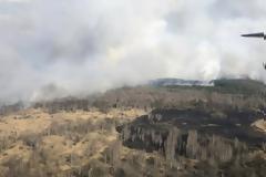 Ουκρανία: Δασική φωτιά κοντά στο Τσερνόμπιλ