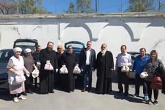 Επίσκεψη του Δημάρχου Κατερίνης Κώστα Κουκοδήμου στα συσσίτια της Ιεράς Μητροπόλεως Κίτρους