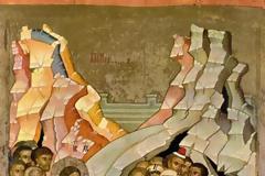 «Τὴν κοινὴν Ἀνάστασιν πρὸ τοῦ σοῦ πάθους πιστούμενος, ἐκ νεκρῶν ἤγειρας τὸν Λάζαρον Χριστὲ ὁ Θεός»