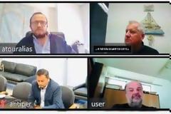 Τηλεδιάσκεψη-Περιφέρεια Δυτικής  Ελλάδας με φορείς της υδατοκαλλιεργειας