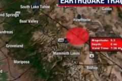 A magnitude 5.3 earthquake struck central California