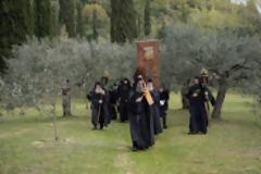 13497 - Ιερά Μονή Χιλιανδαρίου. Κυριακή των Βαΐων, η Θεία Λειτουργία και η Λιτανεία (φωτογραφίες)