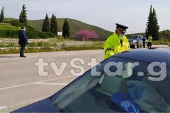 Μπλόκο σε εκδρομείς του Πάσχα στην επαρχιακή Λιβαδειάς - Αράχωβας