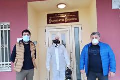 Απολύμανση των χώρων του Εκκλησιαστικού Γηροκομείου της Ιεράς Μητροπόλεως Κίτρους έκανε ο Δήμος Κατερίνης