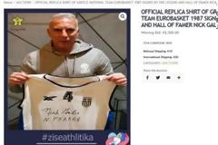 Ποσό ρεκόρ έπιασε σε δημοπρασία η φανέλα του Ν. Γκάλη