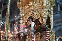 Περί της θαυμαστής εικόνος του αγίου Γεωργίου που βρίσκεται στην Ιερά Μονή Ξενοφώντος