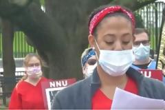 Νοσοκόμες διαδηλώνουν έξω από τον Λευκό Οίκο: «Δεν έχουμε γάντια, μάσκες και στολές»