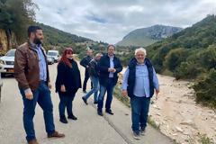 Ξεκίνησε το έργο συντήρησης και βελτίωσης του οδικού άξονα Μπαμπίνη – Αετός – Αρχοντοχώρι – Κανδήλα - Μύτικας