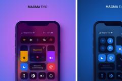 Το Magma Evo Tweak προσαρμόζει το κέντρο ελέγχου με νέα χρώματα και ρυθμίσεις