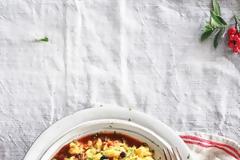 Οσομπούκο με κόκκινο κρασί και μπαχαρικά