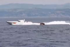 Βίντεο: Τουρκικές ακταιωροί επιχείρησαν πάλι να στείλουν μετανάστες στη Μυτιλήνη