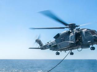 Φωτογραφία για Συνετρίβη  ελικόπτερο του ΝΑΤΟ δυτικά της Κεφαλονιάς