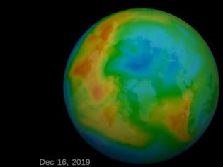 Φωτογραφία για Έκλεισε η τεράστια τρύπα του όζοντος στον Βόρειο Πόλο (video)