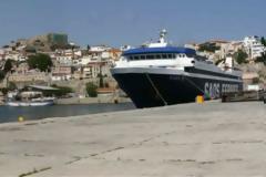 Πρόσκρουση φορτηγών πλοίων μέσα στο λιμάνι της Θεσσαλονίκης