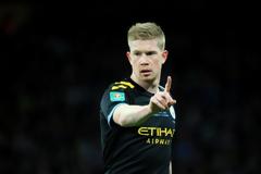 Αβέβαιο το μέλλον του Ντε Μπρόινε στη Σίτι